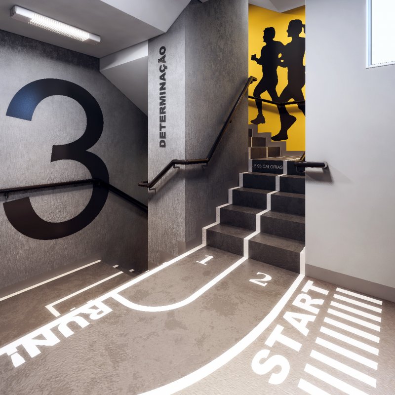 ESCADA ESPORTIVA